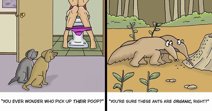 40 Witty One-Panel Comics By ‘Laughing Hippo Studio’ (New Pics)