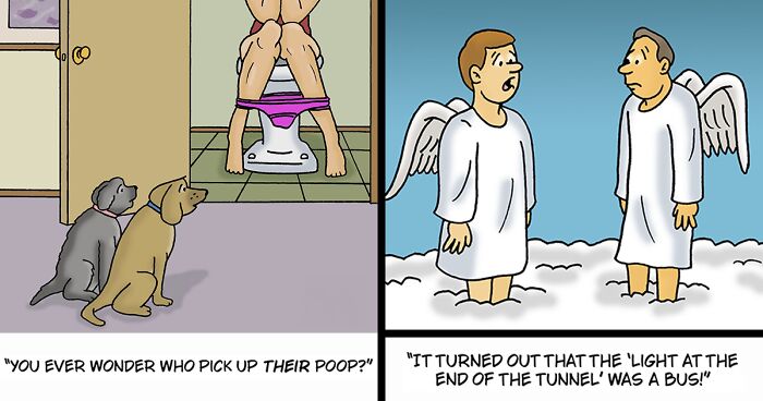 40 Humorous One-Panel Comics By Doug Hill (New Pics)