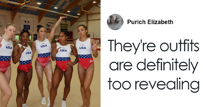 Simone Biles Posts Photo Of U.S. Gymnastics Team In Their Uniforms After Arriving In Paris