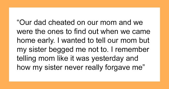 Woman In Tears When She Finds Out Her Sis Is Cheating, Asks Internet For Advice