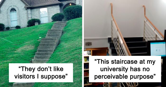 “This Gave Me An Aneurysm”: 80 Times Stair Designers Weren’t Thinking Straight (New Pics)