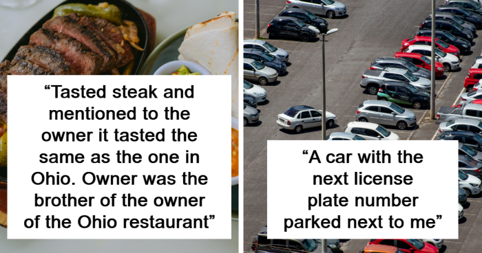 52 Statistically Improbable Things That Happened To People Despite How Unlikely It Is