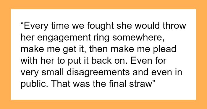 30 People Recall The Events That Made Them Break Up With A Partner They Planned On Marrying
