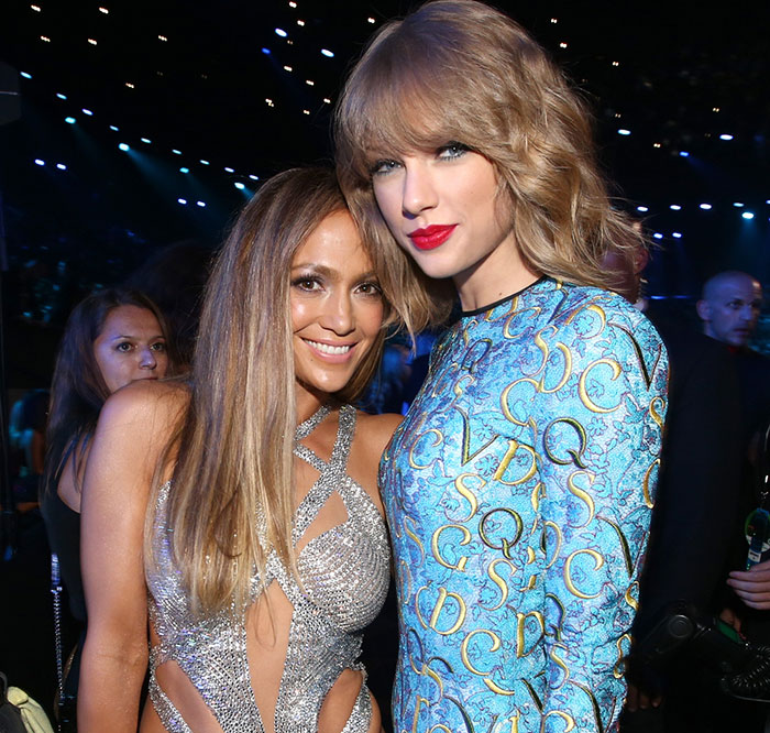 Taylor Swift (Pictured With Jennifer Lopez)