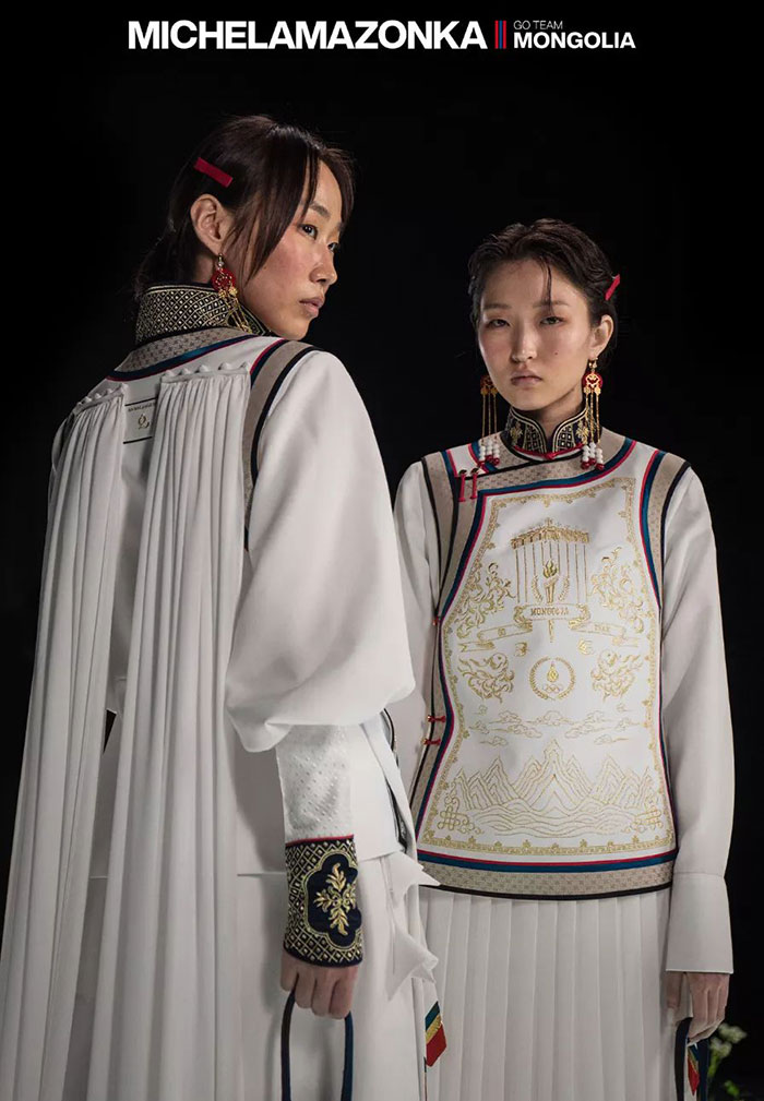 Team Mongolia Goes Viral For “Most Beautiful” Uniforms At Paris