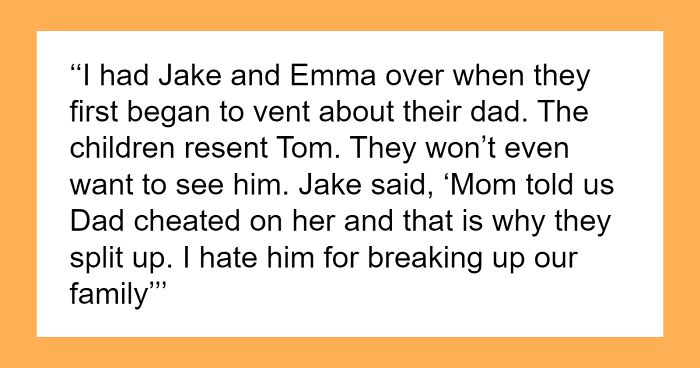 Kids Realize They’ve Been Blaming The Wrong Parent For The Divorce After Relative Speaks Out