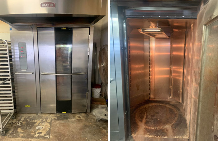 The Walk-In Oven At The Bakery I Work At