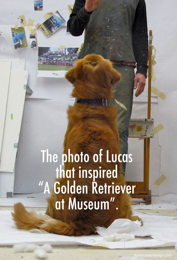 A Painting Of My Golden Retriever That Went Viral And Changed My Life Forever