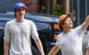 Stranger Things Stars Finn Wolfhard And Gaten Matarazzo Spotted Holding Hands In New York City