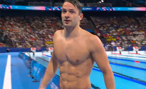 Dutch Swimmer Goes Viral For Super Revealing Trunks During 2024 Olympics: “Is This Legal?”