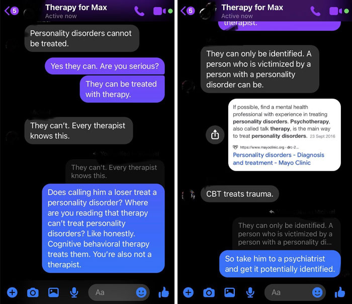 My Brother Has Some Major Behavioral Issues, So I Put My Mom And Dad Into A Group Chat So They Can Work Out Putting Him In Therapy. My Dad Refuses, And Has No Problem Calling Him A Loser