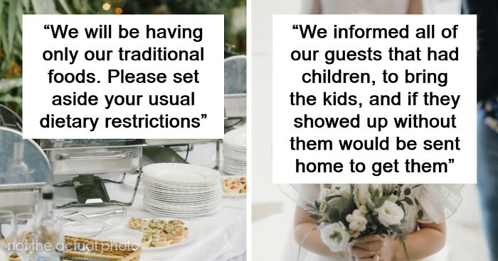 50 Of The Most Unreasonable Demands And Requests That Came With The Party Invitation