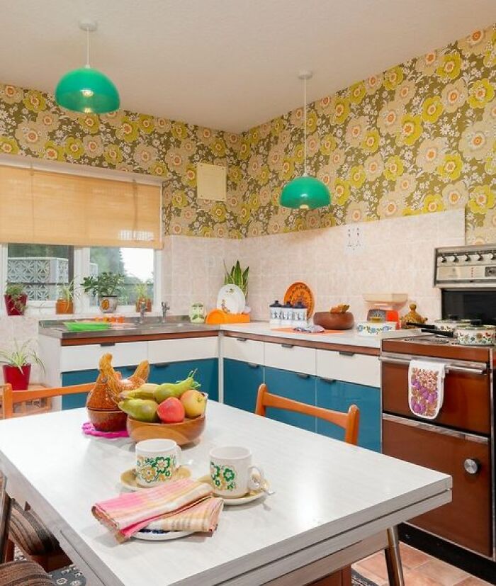 This Is Our Kitchen, Built In1973 And It Still Has The Same Cooker