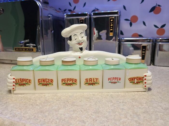 An Ebay Find, Love This 1950s Spice Rack Came All The Way From Australia