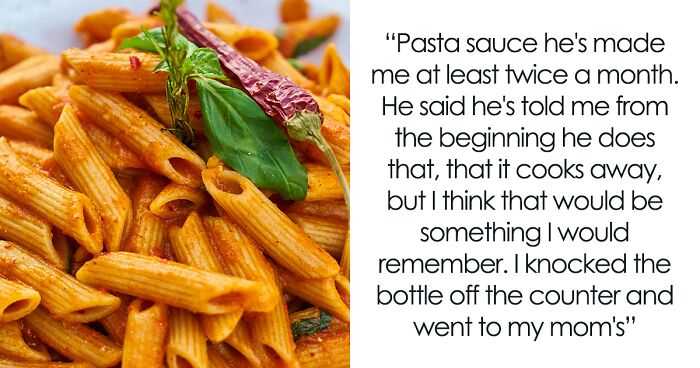 Ex-Alcoholic GF Smashes BF’s $80 Vodka When She Finds Out He Uses It To Make Their Pasta Sauce 