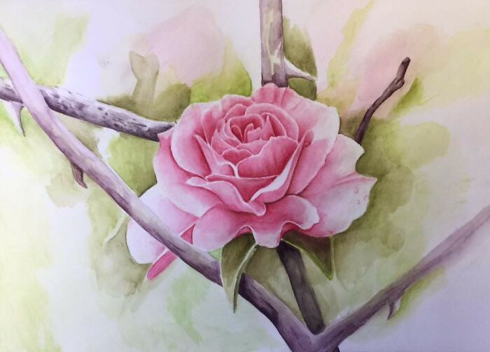 Love To Grow Roses And Paint Them