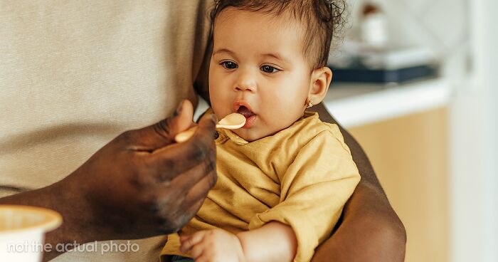 Man Finds A Hack To Make Picky Baby Eat Food, Mom Loses It