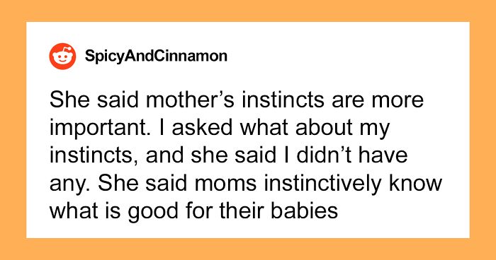 Dad Upset Mom Won’t Let Him Share His Dinner With Their Baby As Her “Instincts” Say It’s Not Safe