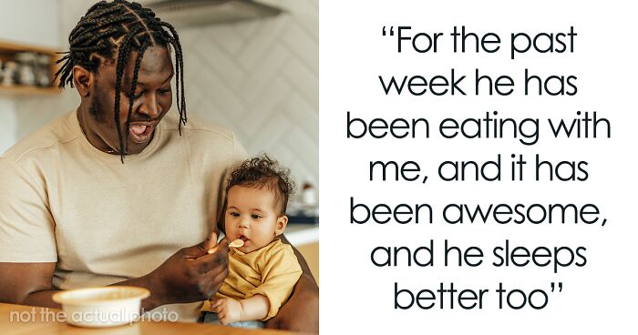 Man Finds A Hack To Make Picky Baby Eat Food, Wife Furious He Didn’t Ask Her Permission