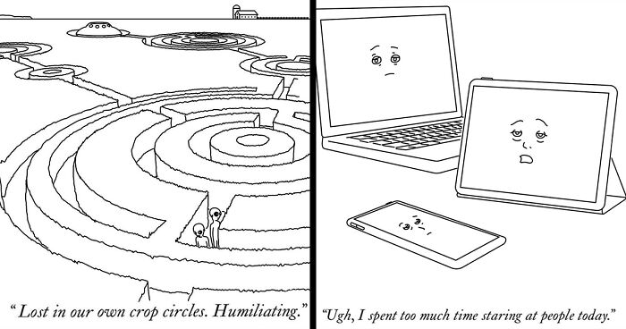 30 Humorous One-Panel Comics By Adam Douglas Thompson Packed With Wit And Simplicity (New Pics)