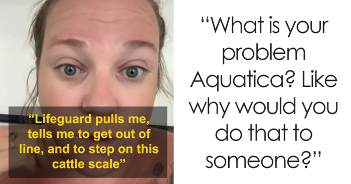 Woman Slams SeaWorld’s Lack Of Customer Service Lifeguard Weighs Her In Front Of Crowd