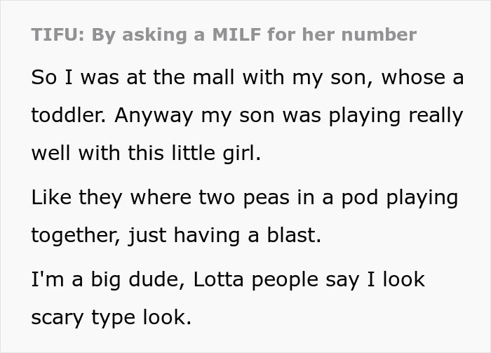 A Hot Mom Thinks A Guy Is Hitting On Her On The Playground, Complains To Her Husband