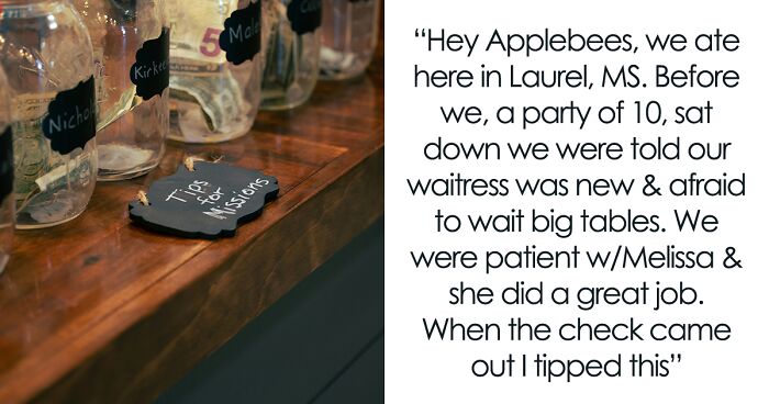 Applebee's Manager Goes Overboard And Gets Corporate Involved When Family Leaves $150 Tip For Server