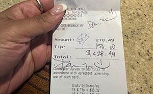 “You Owe Me An Apology”: Family In Shock After Manager Fusses About Them Leaving $150 Tip