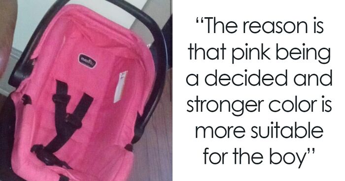 Pregnant Woman With A Boy Gets Brutally Trolled After Complaining About Her Pink Baby Car Seat