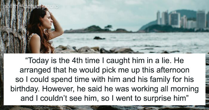 Man Spends His Birthday At The Beach With Friends, Lies To GF About It, She Finds Out And Dumps Him