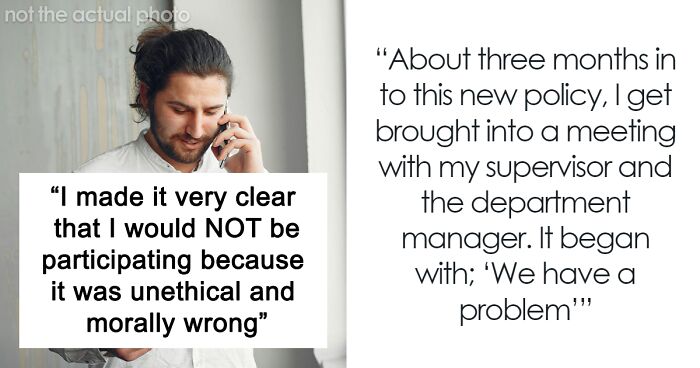 Worker Was About To Get Sacked For Not Following A “Morally Wrong” Policy, Turns The Tables