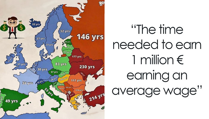 30 Maps With Interesting Facts That Reveal A Ton About The World Around Us