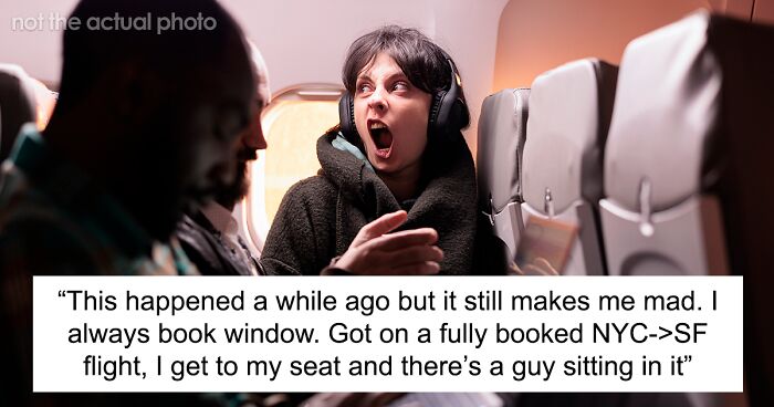 Woman Vents Online After Seat Neighbor On Flight Keeps Leaning Towards Her To Open Window