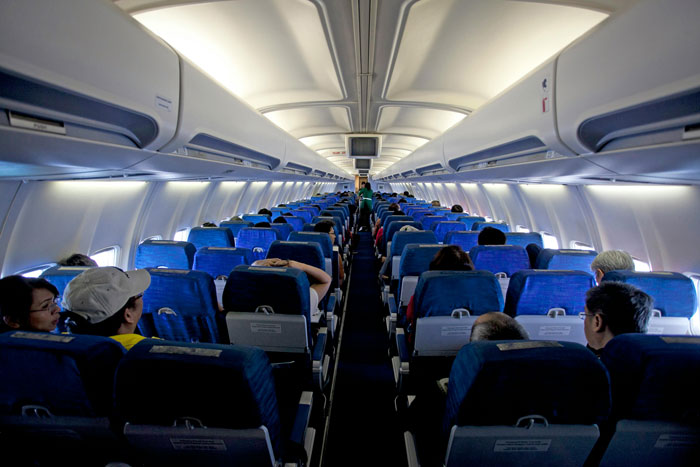 Stinky Guy Keeps Leaning On Woman During Flight, She Just About Starts Screaming At Him