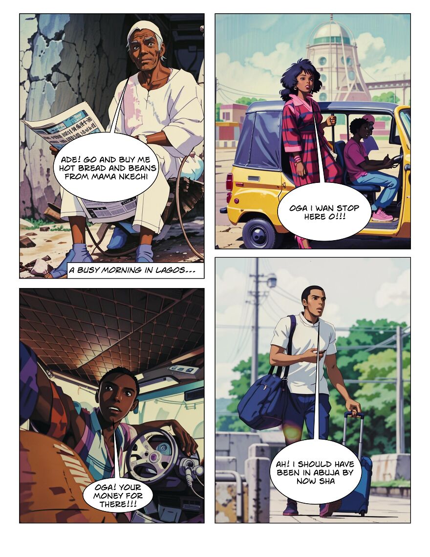 I Created The Lagos Wahala Comic Book Series (Part 1 - 7)