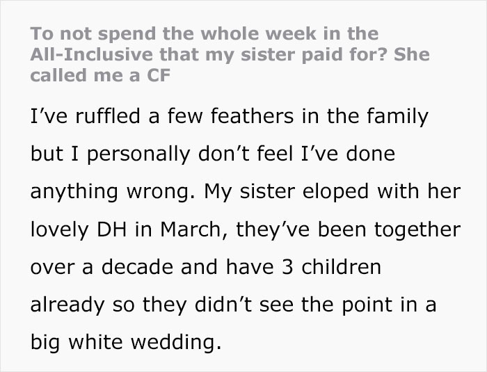 Relatives Discover That Sister's ‘Free Vacation’ Is In Fact A Babysitting Trap, Family Drama Erupts