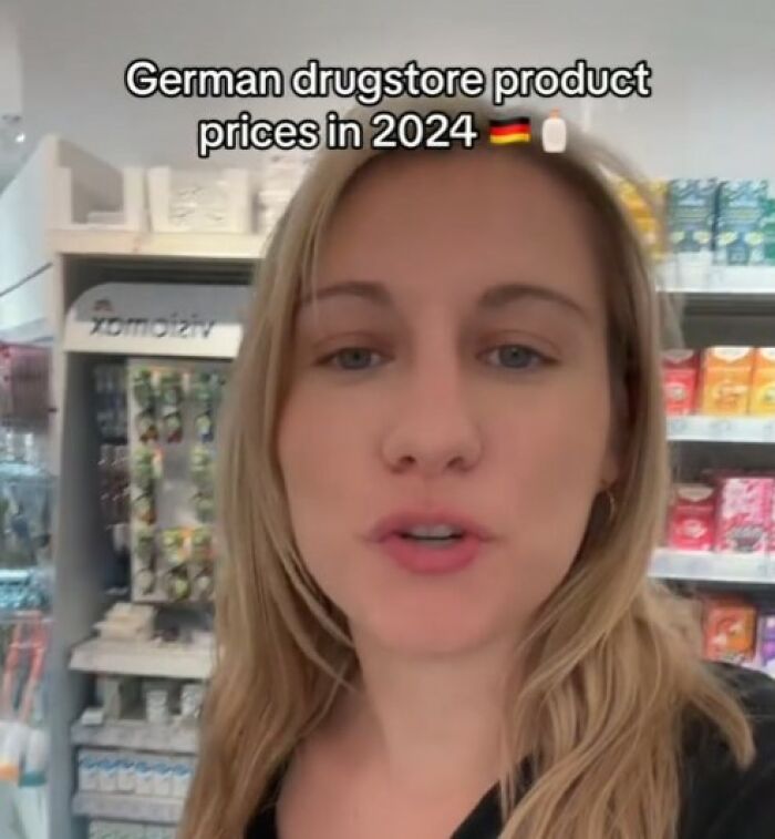 "I'm Going To Show You": Woman Shares Drug Store Prices In Germany