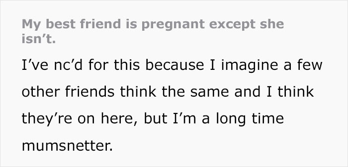 Best Friend’s Mysterious Pregnancy Causes Rift, No Baby Bump At 9 Months Leaves Friend Puzzled