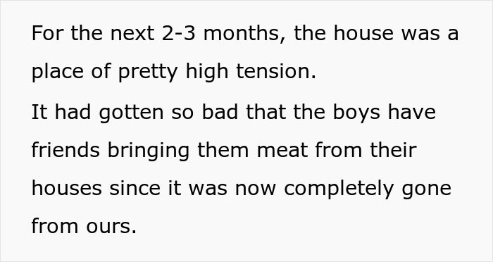 "AITA For Secretly Cheating On Our Vegetarian Diet That My Wife Made Our Family Do?"