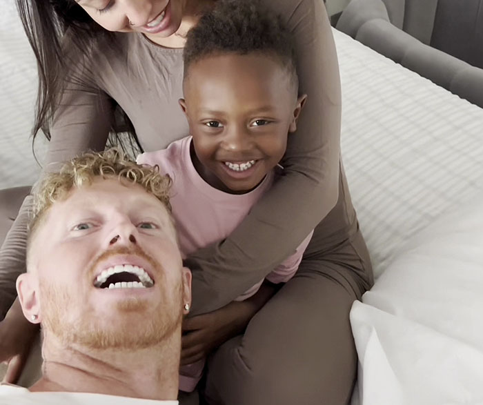 Kid Wants To Cut His Curls So He Can Look More Like Dad, Gets Surprised When Dad Gets Perm Instead