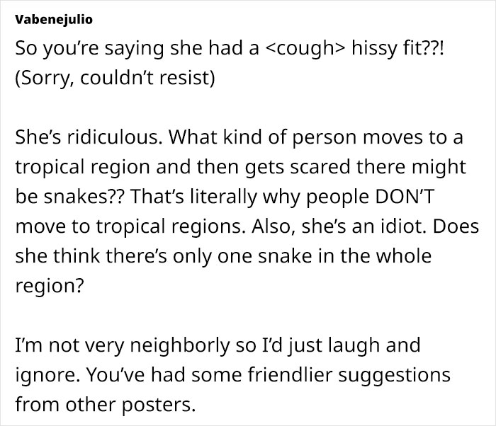 Python Lives Peacefully Under Woman’s House for Years, Neighbor Suddenly Insists on Removing It