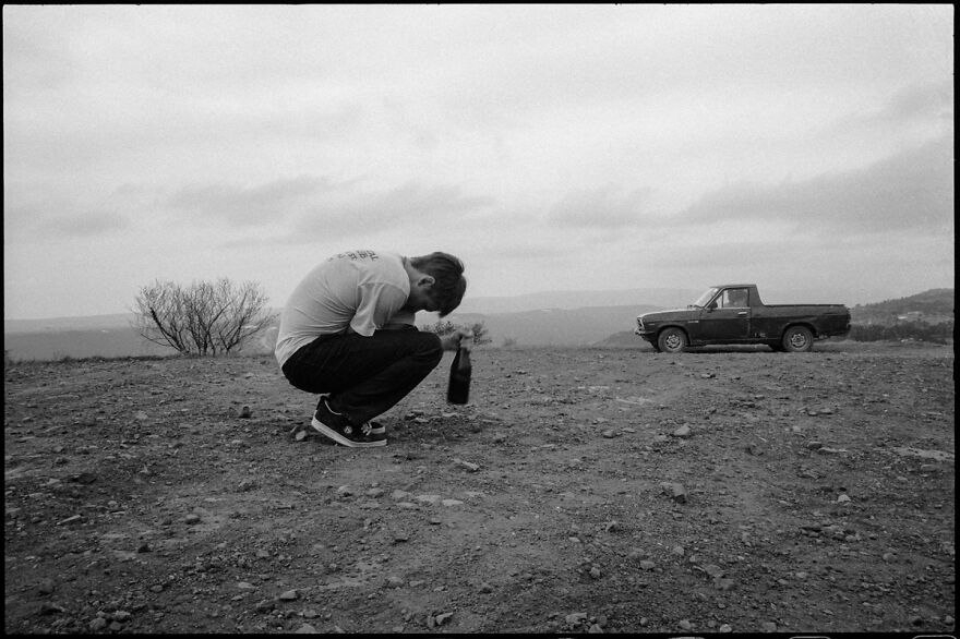 We'd Sometimes Go Up To A Place Called Mountain Drive On The Edge Of Town And Drink Beer From The Series Nineteen Ninety 6/7 A © Dj Shelwell