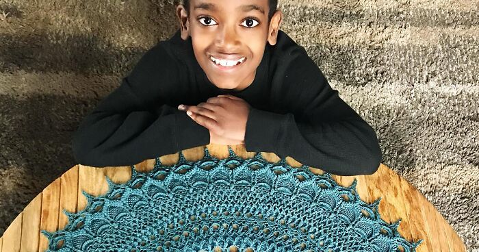 This 16-Year-Old Crochet Prodigy Continues To Wow The World With His Talent (42 Pics)