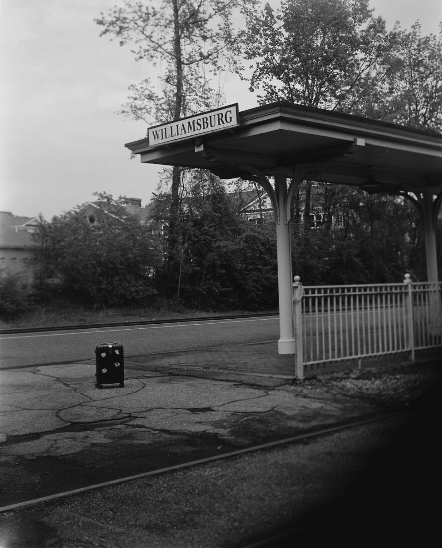 The Train Station From The Series Don’t Forget To Go Back Home © Jizhou Tang