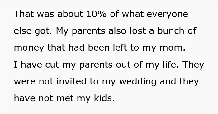 Parents Regret Blowing 90% Of Kid’s Inheritance After Being Banned From Meeting Their Grandkids