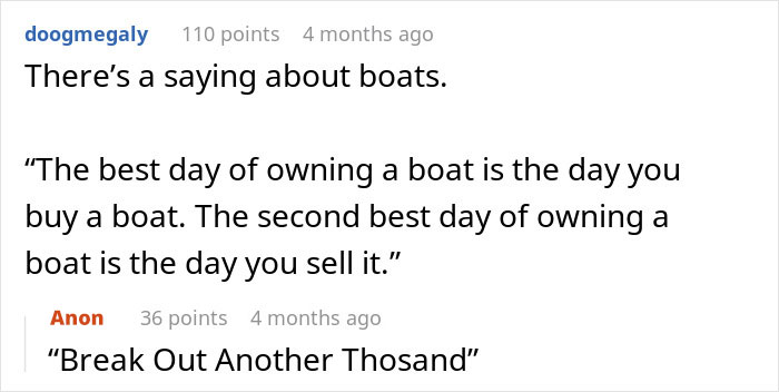 “He Wants A Boat”: Woman Reaches The End Of Her Patience, Walks Away From 10-Year Relationship