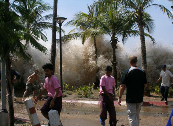 The Start Of The 2004 Indian Ocean Tsunami