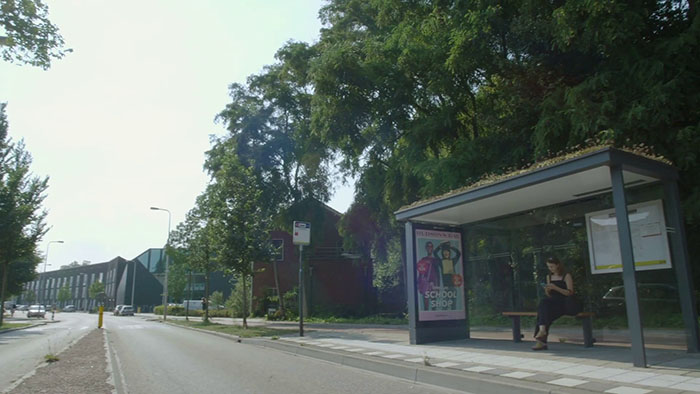 People Online Are Amazed By Dutch City That Recently Installed Over 300 Green-Roofed Bus Stops