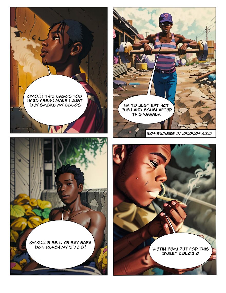 I Created The Lagos Wahala Comic Book Series (Part 1 - 7)