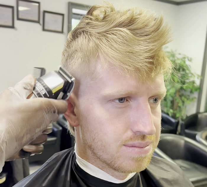 Kid Wants To Cut His Curls So He Can Look More Like Dad, Gets Surprised When Dad Gets Perm Instead